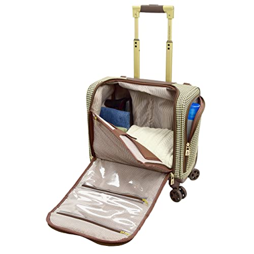 Black-White 15-Inch Carry-On Under Seat Bag J324659