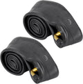 2Pcs 14x2.125 Bike Inner Tire Tubes with Bent Schrader Valve Q623796