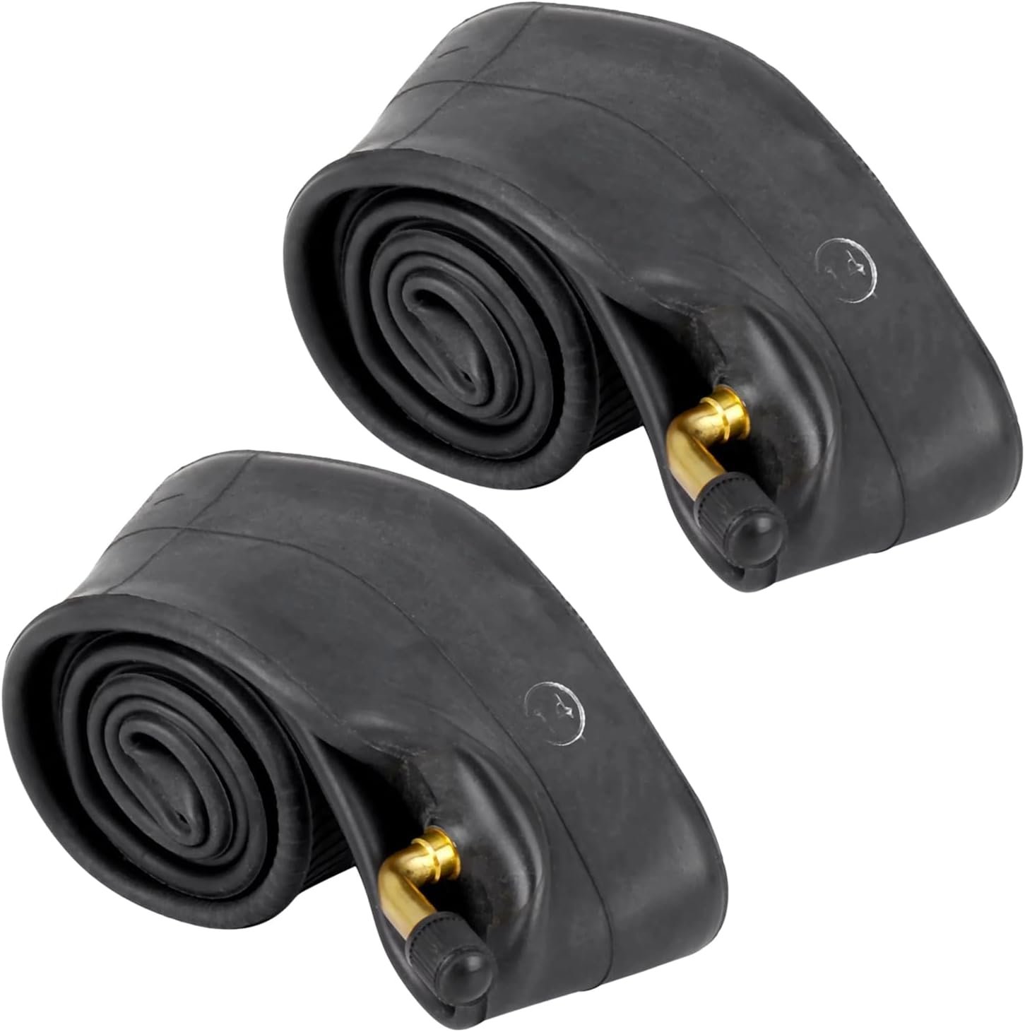 2Pcs 14x2.125 Bike Inner Tire Tubes with Bent Schrader Valve Q623796