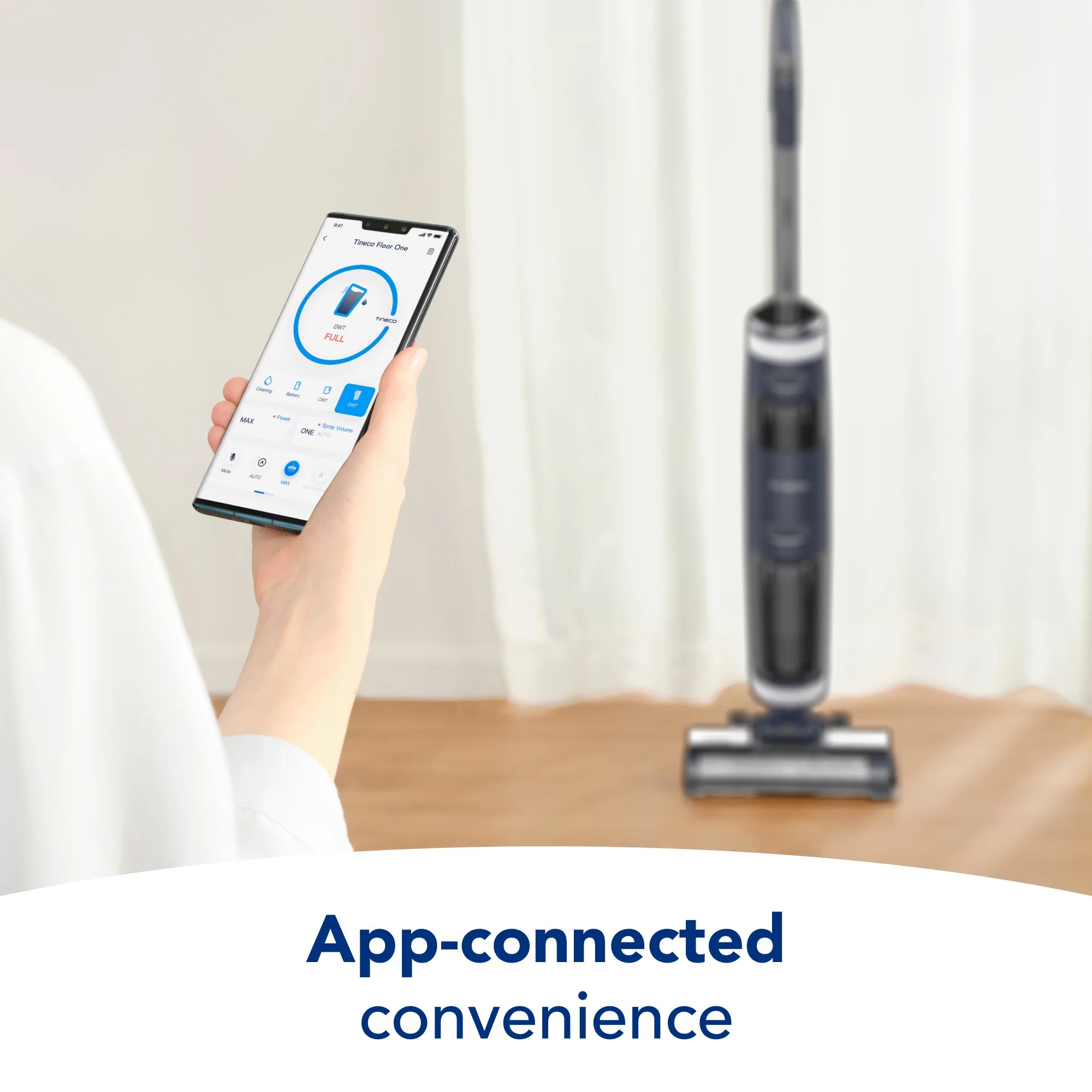 Blue Cordless Wet Dry Hard Floor Vacuum Cleaner B6870