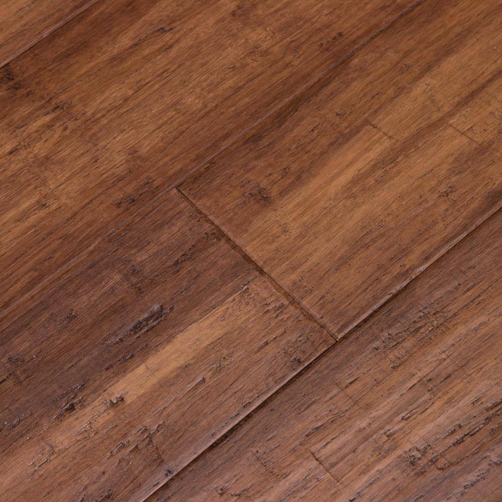 5-1/8-in Wide x 9/16-in Thick Bamboo Solid Hardwood Flooring (25.6-sq ft) O26575
