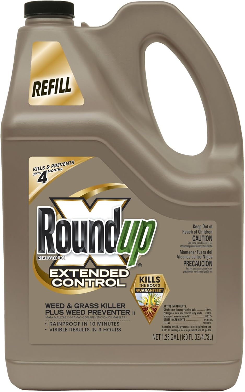 Weed & Grass Killer Plus Weed Preventer Refill 1.25 gal. F143