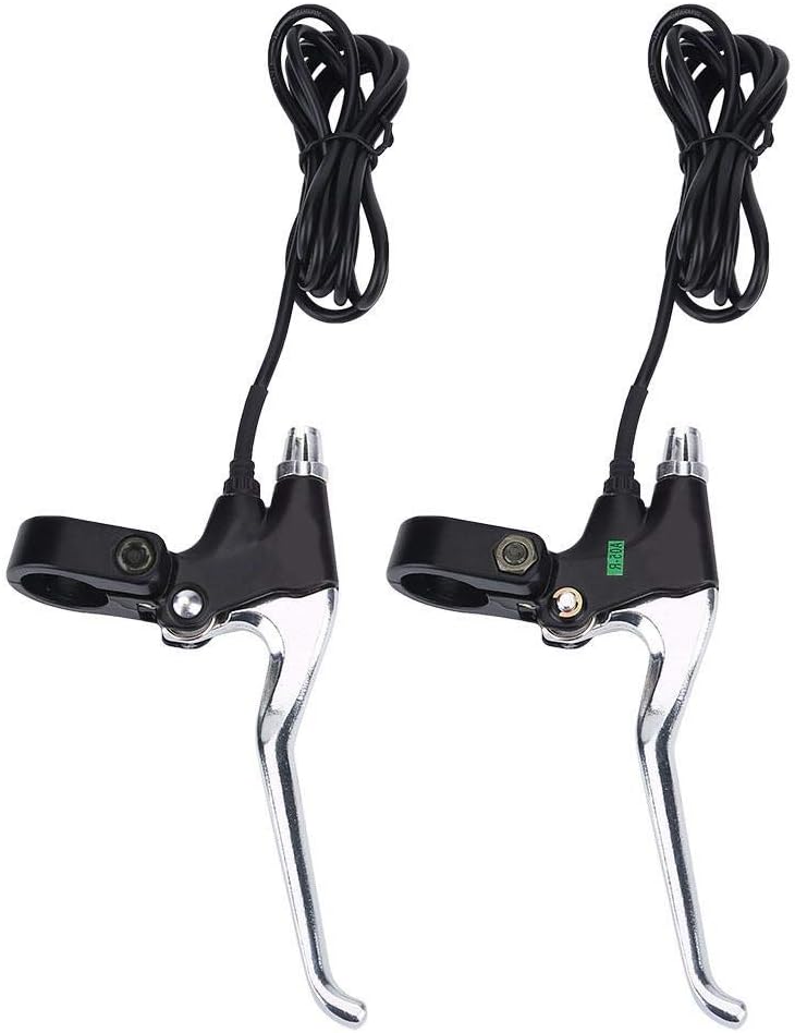 1 Pair 2 Wires Universal Left Right Brakes E Bike Brake Lever Replacement Parts E13877
