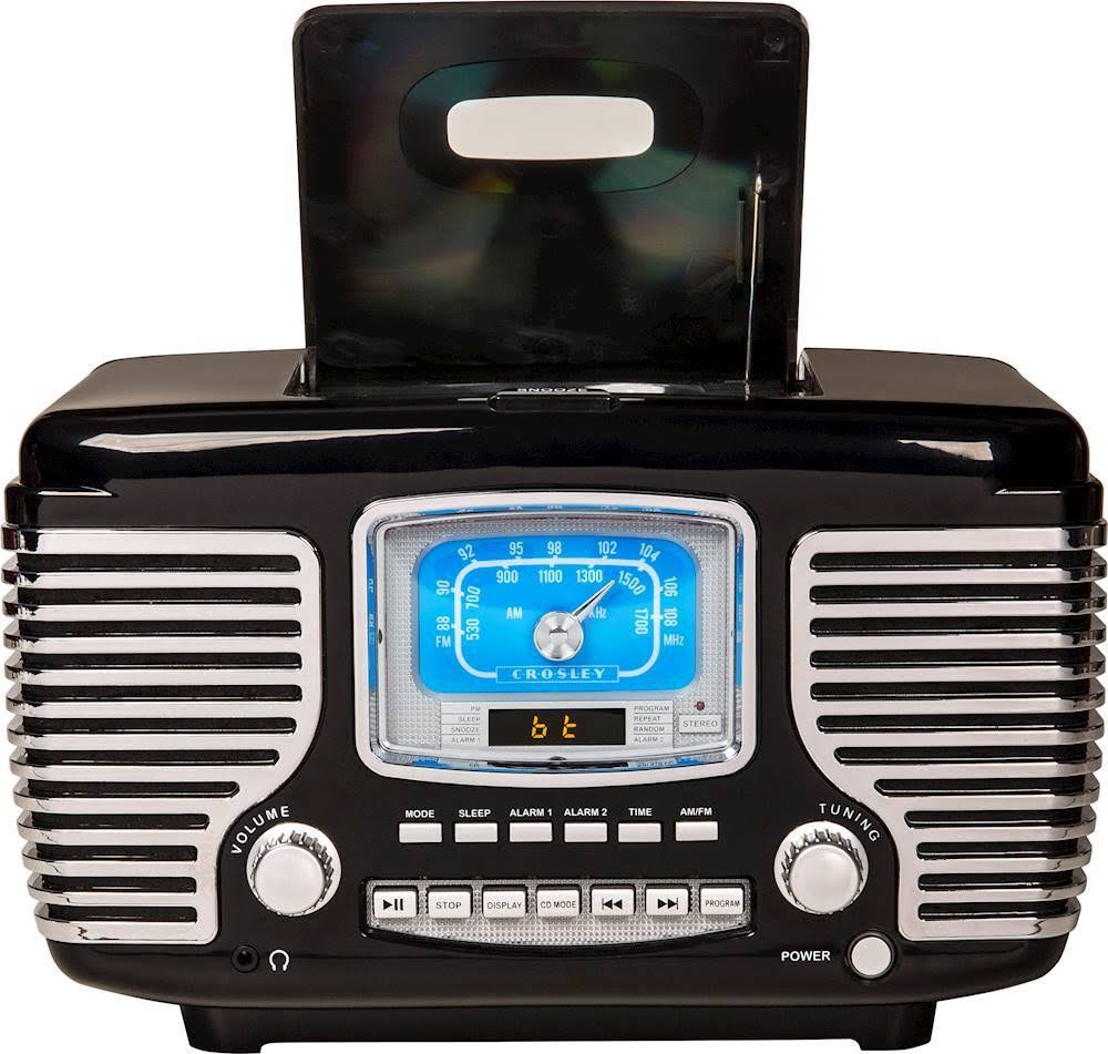 Black Radio CD Player W8909