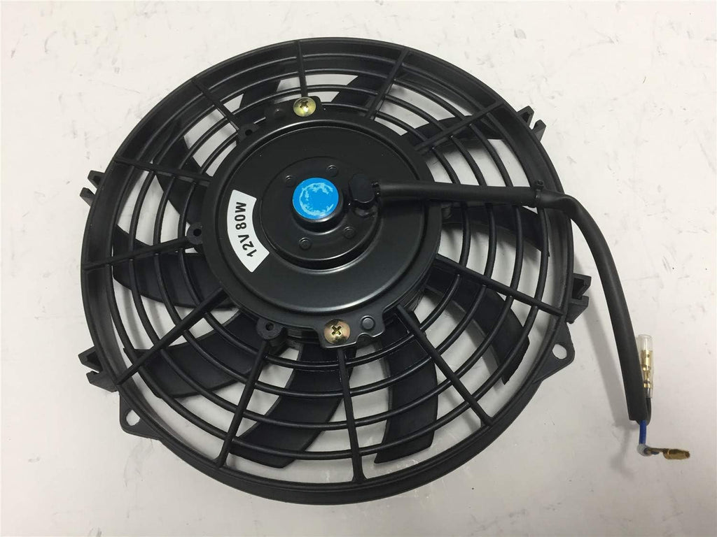 9 inch Pack of 2 Slim Electric Radiator Cooling Fan with Mounting Kit Q902124