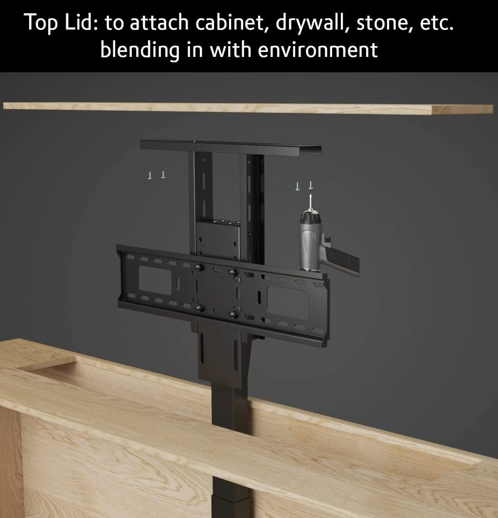 Motorized TV Lift Mount for 37"-77" TV's with RF Remote I78272