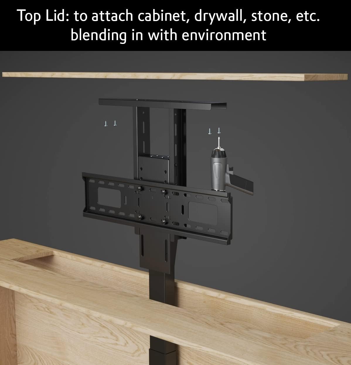 Motorized TV Lift Mount for 37"-77" TV's with RF Remote I78272