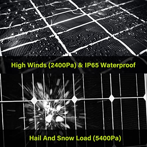 100W 12 Volt Monocrystalline Solar Panel Q482