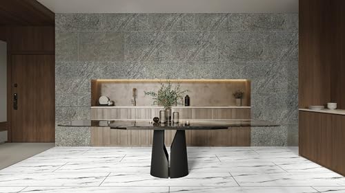 Stone Veneer Wall Panels, Extra Large 3 x 2 ft Tiles, Real Stone, Indian Autumn Rustic, Single Panel, Covers 5.8 sq ft Y434