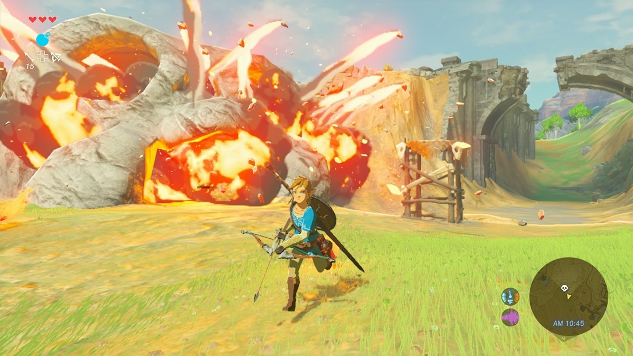Legend of Zelda: Breath of the Wild Nintendo Switch Game C331320