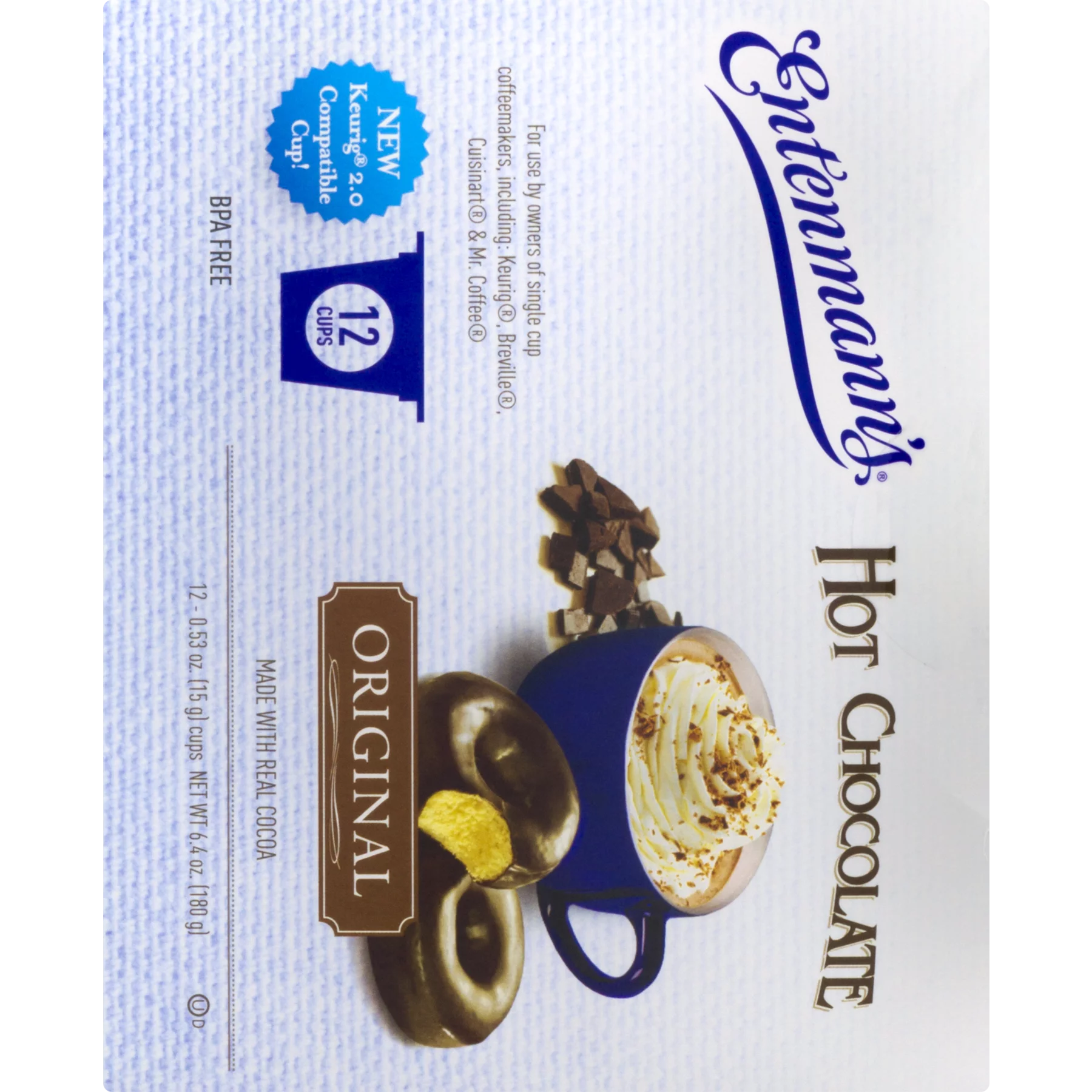 72 Count Hot Chocolate Single Serve Cups K1958
