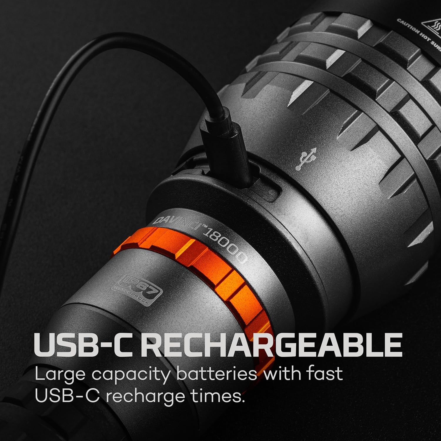 Rechargeable Waterproof Handheld Flashlight R846