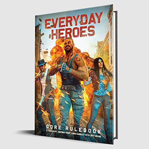 Blue Hardcover Roleplaying Game Core Rulebook L2868