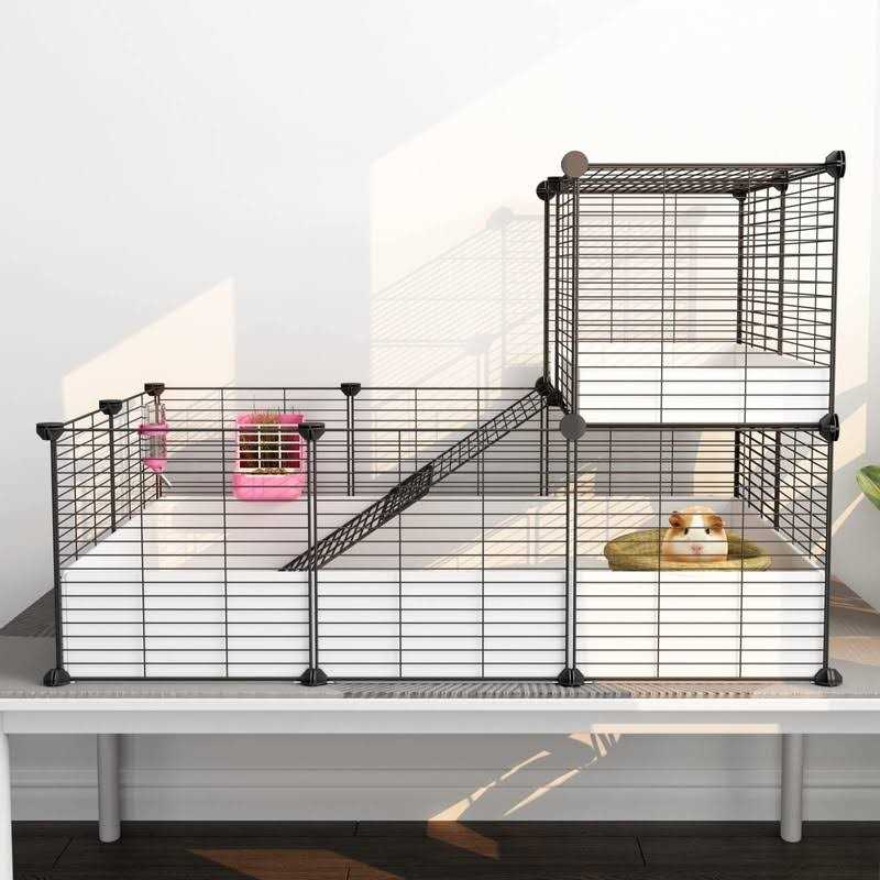 Guinea Pig Cage with Waterproof Plastic Bottom H59635