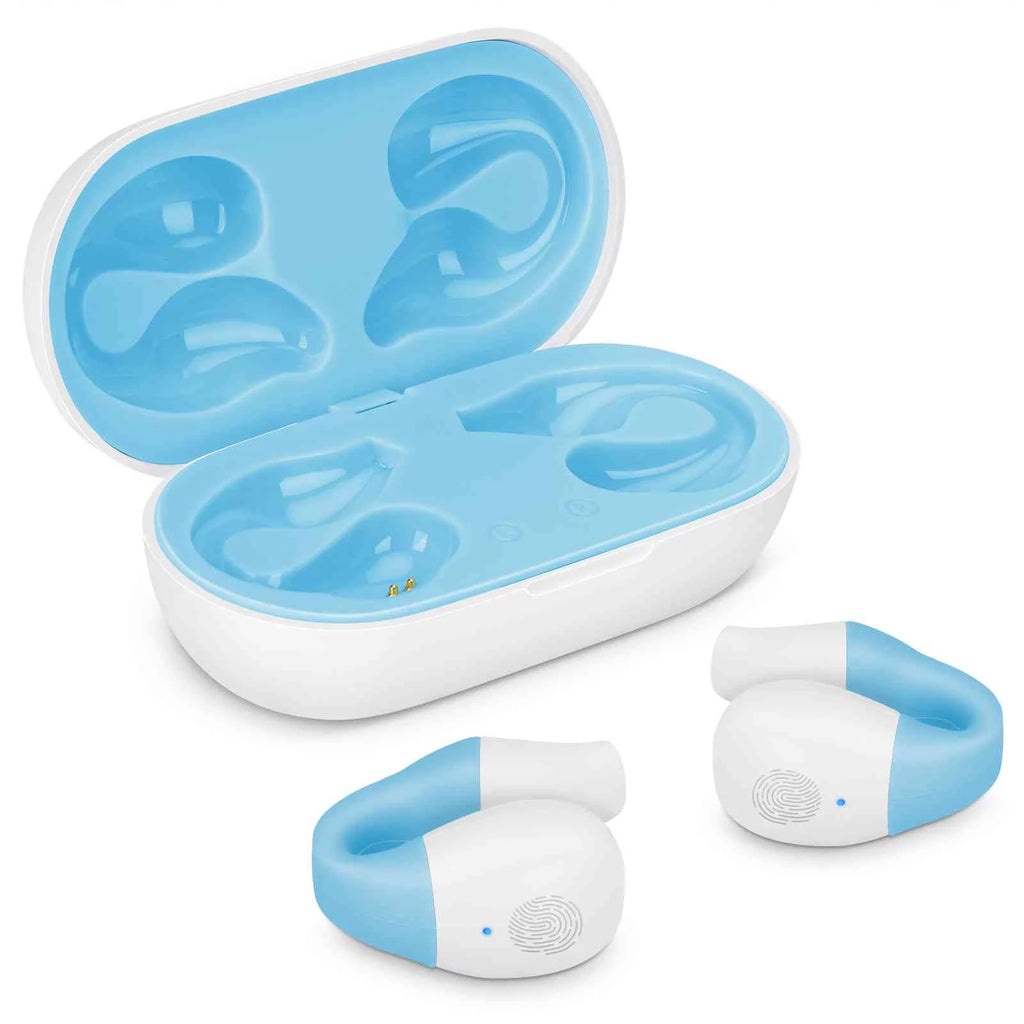 Black True Wireless Earbuds with Charging Case A942