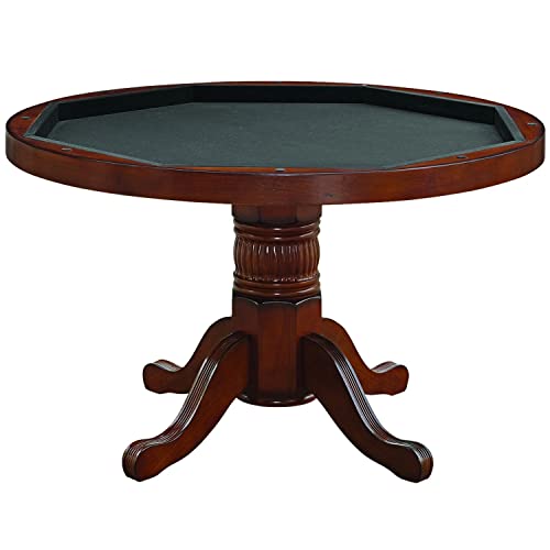 Antique White 48" Game Table E3473