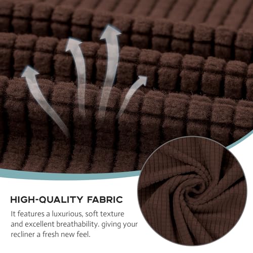 Light Grey Recliner Chair Cover Furniture Protector Q60089