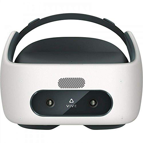 Almond White VR Headset Bundle with Controllers, Face Cushion, QC 3.0 Charger and USB Type-C Cable C527