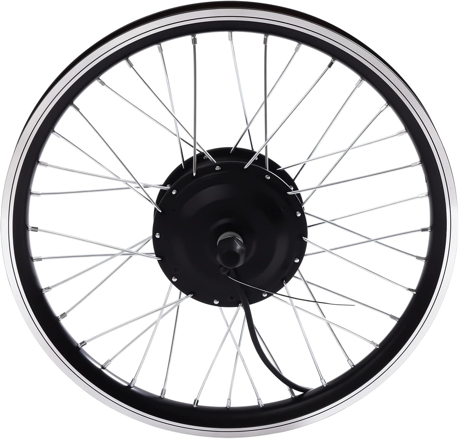 36V 350W Front Wheel Hub Motor Electric Bike Conversion Kit with LCD Display X76368