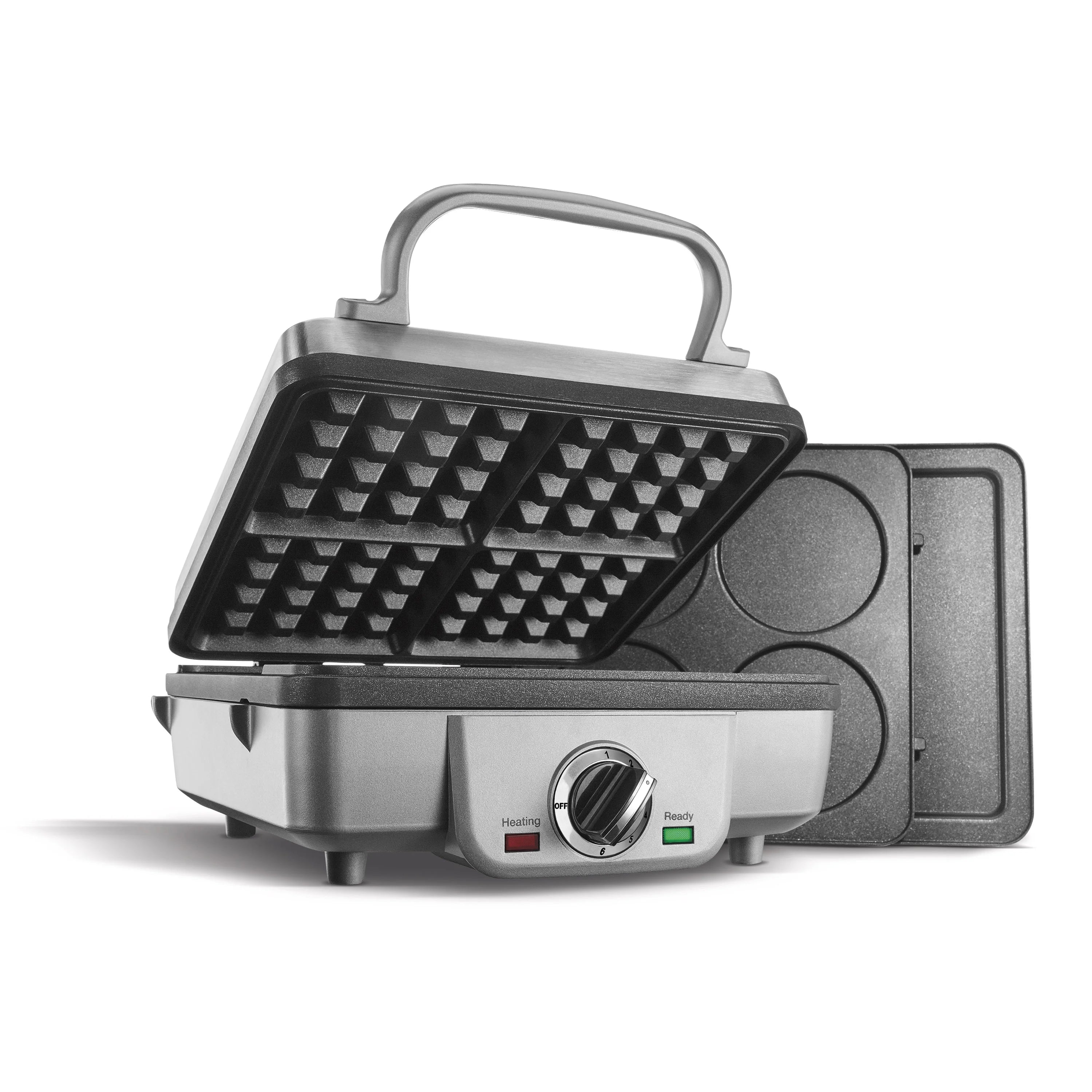 Belgian Waffle Maker with Pancake Plates T818