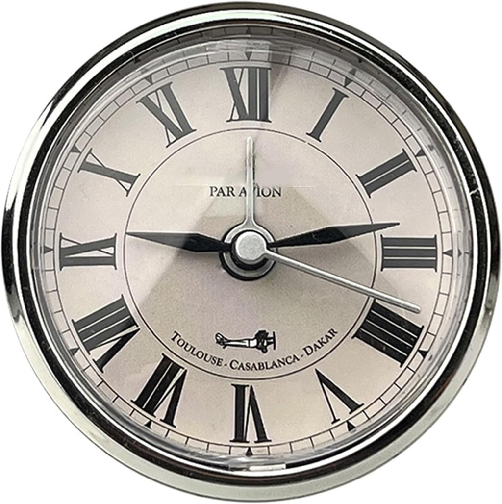 55mm Miniature Clock Face With Roman Display Clock Insert B58410