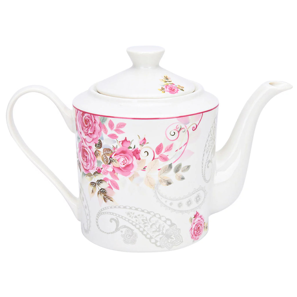 Bone China Floral Teapot 1.15-qt. Z674