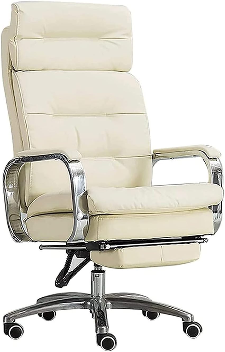Ergonomic PU Leather High Back Swivel Chair with Footrest M21275