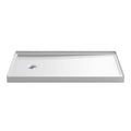 Single-Threshold Shower Base in White V506464