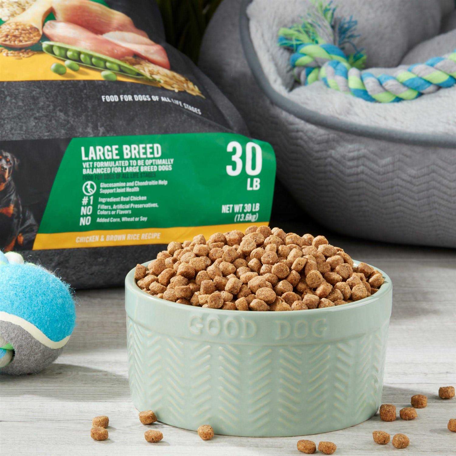 Large Breed Chicken & Brown Rice Recipe Dry Dog Food A63124
