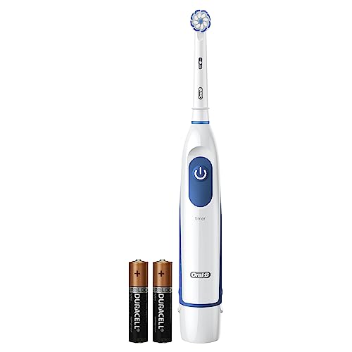 White Battery Powered Electric Toothbrush S250015