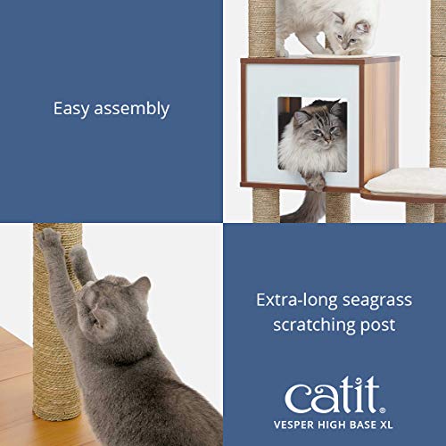Walnut Extra Large Cat Tree V883