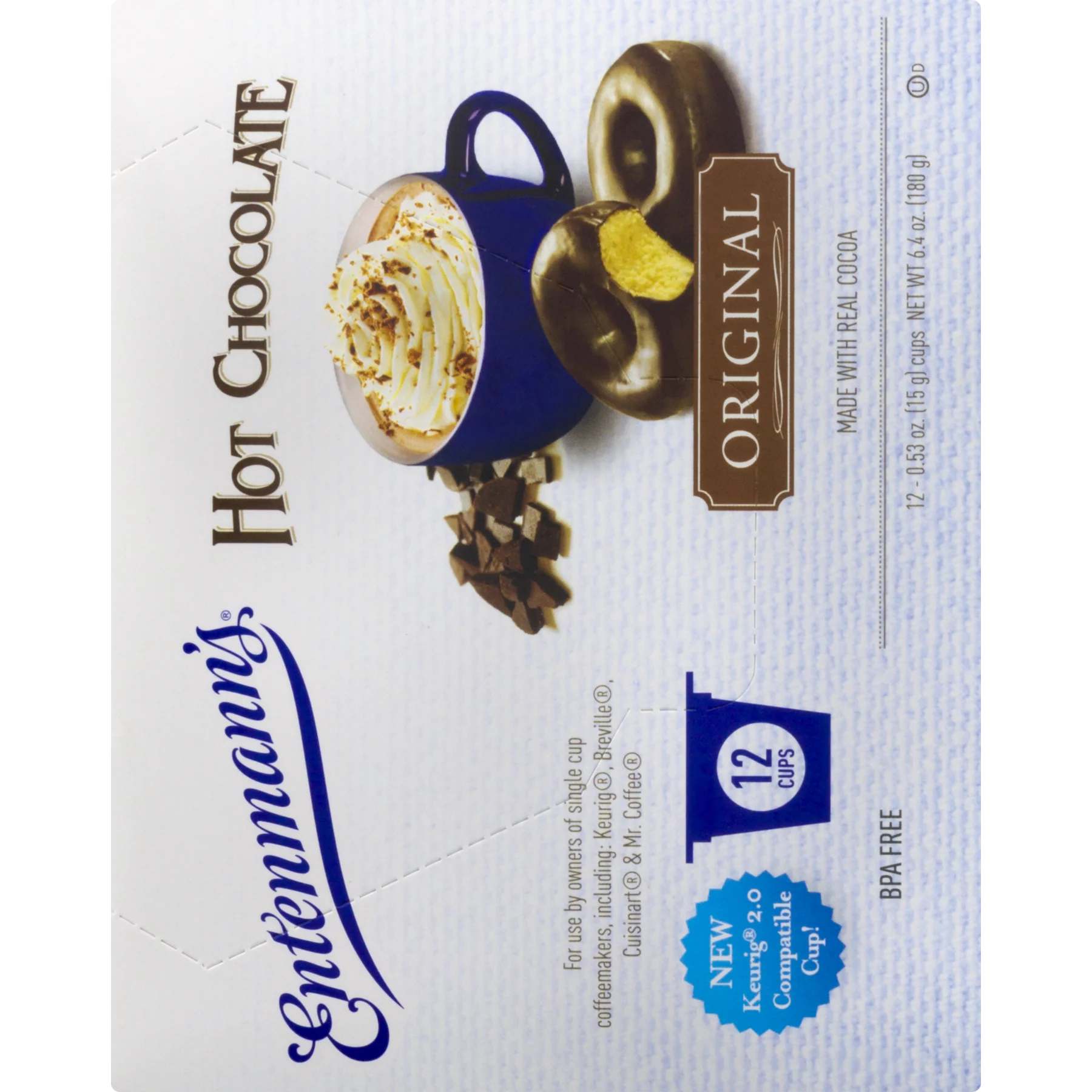 72 Count Hot Chocolate Single Serve Cups K1958