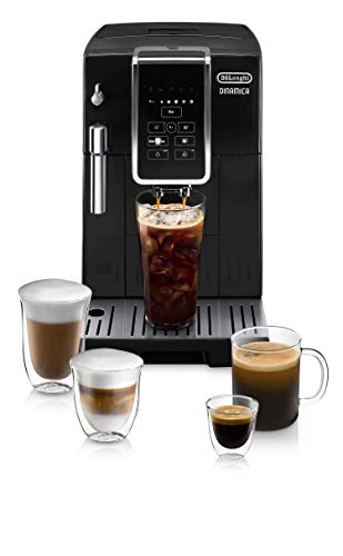 Black Automatic Coffee & Espresso Machine with Burr Grinder Y961315