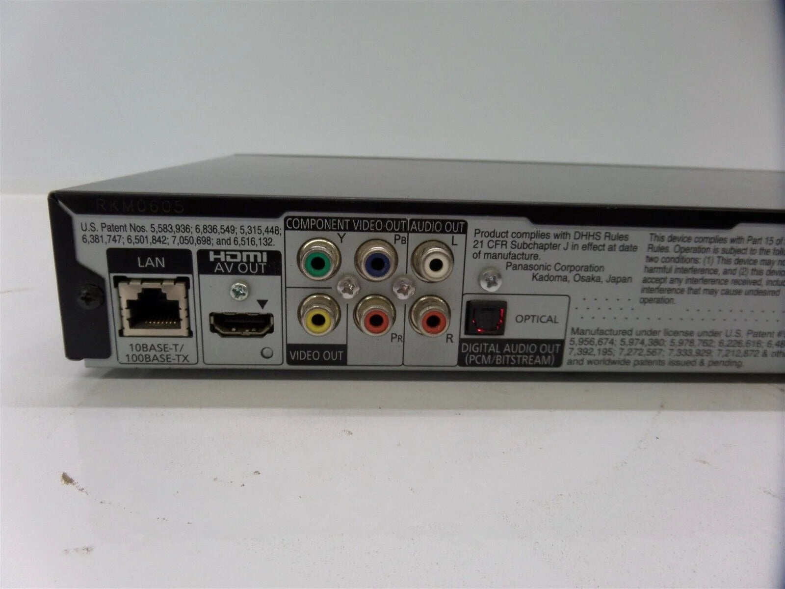 Pre-Owned Blu-ray Disc Player, 1080p O9420