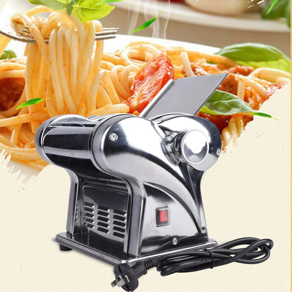 Commercial Electric Pasta Machine 6 Speed Adjustable Thickness Setting M6828