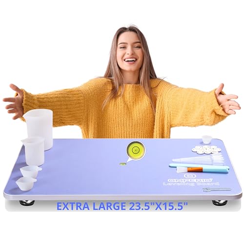 Extra Large Adjustable Leveling Table for Epoxy Resin (Blue) P2584
