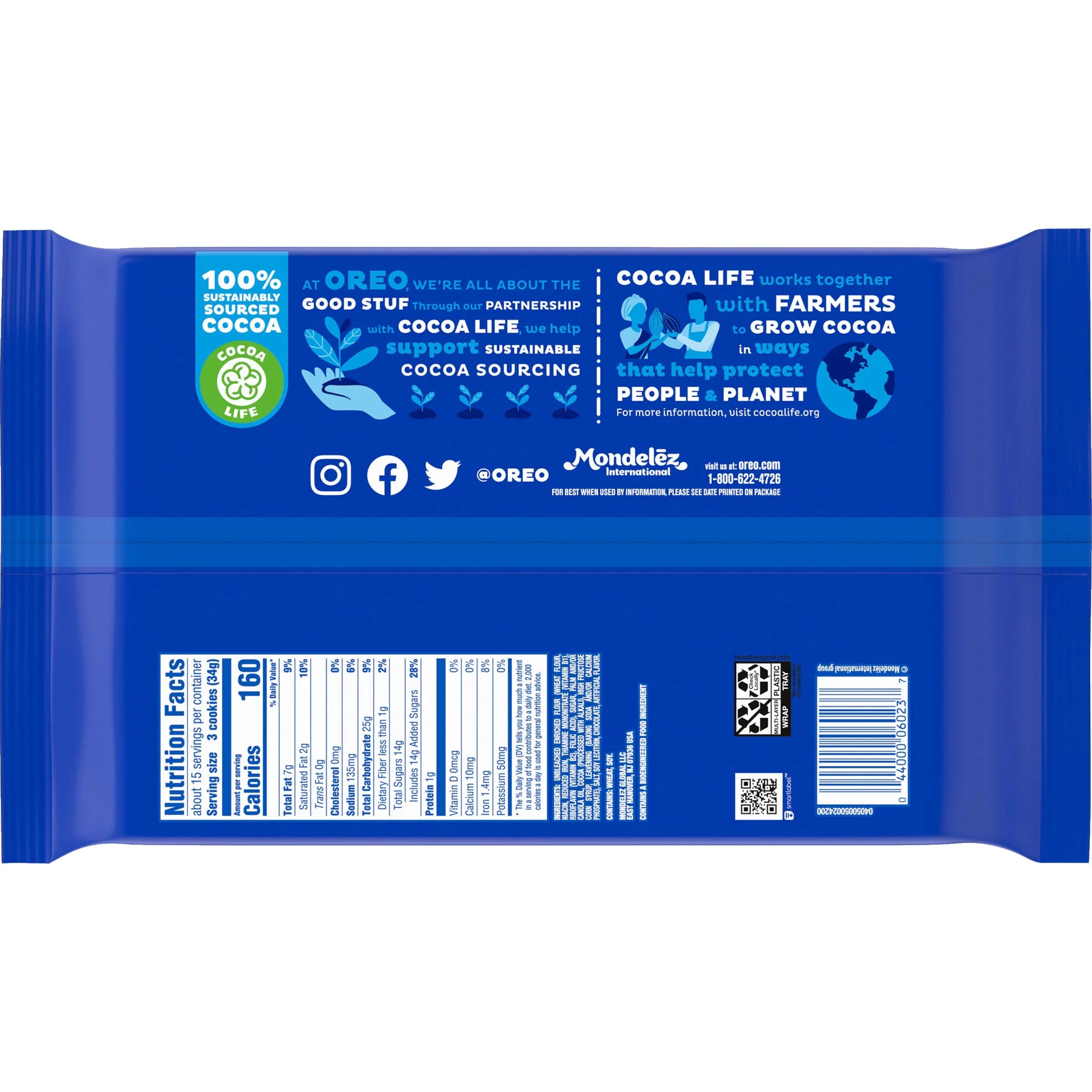 Family Size Chocolate Sandwich Cookies (Pack of 2) S561