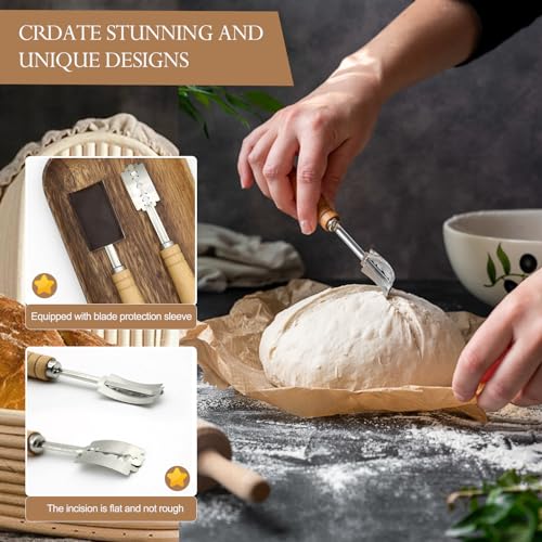 9 Inch Round Bannetons Bread Making Kit N875