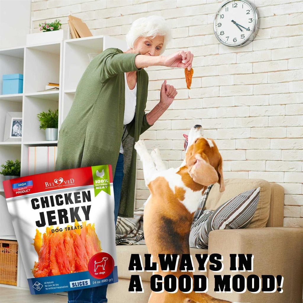 Chicken Jerky Dog Treats 1.5 Lb Grain Free Organic Meat D540845