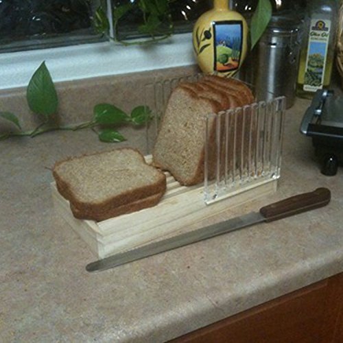 Brown Bread Slicer with Crumb Catcher F8263