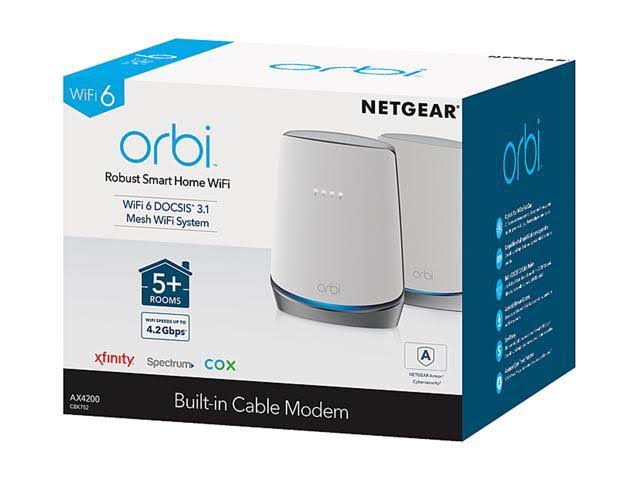 Wi-Fi Mesh System with Cable Modem I8177