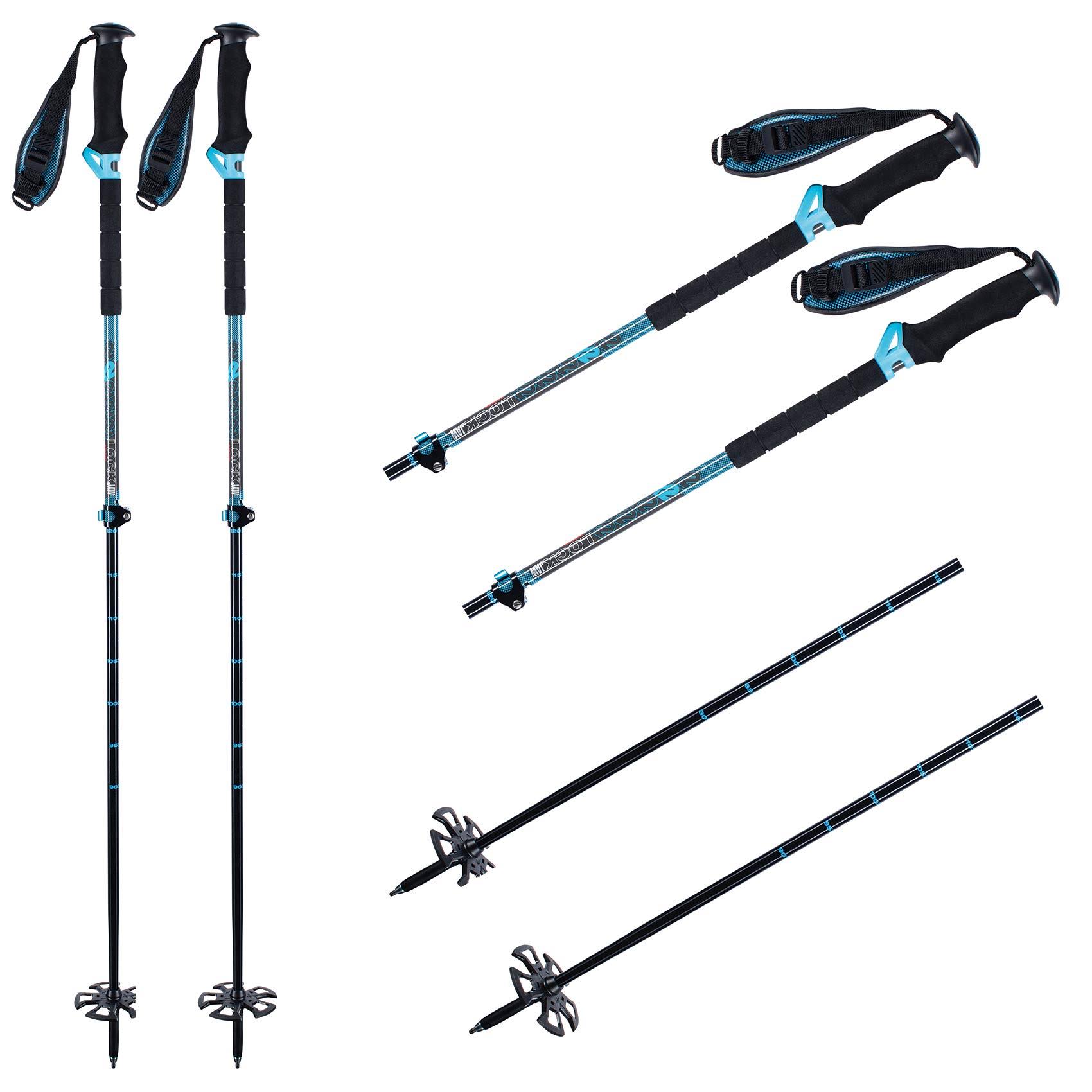 K2 Lockjaw Carbon Ski Poles U470885