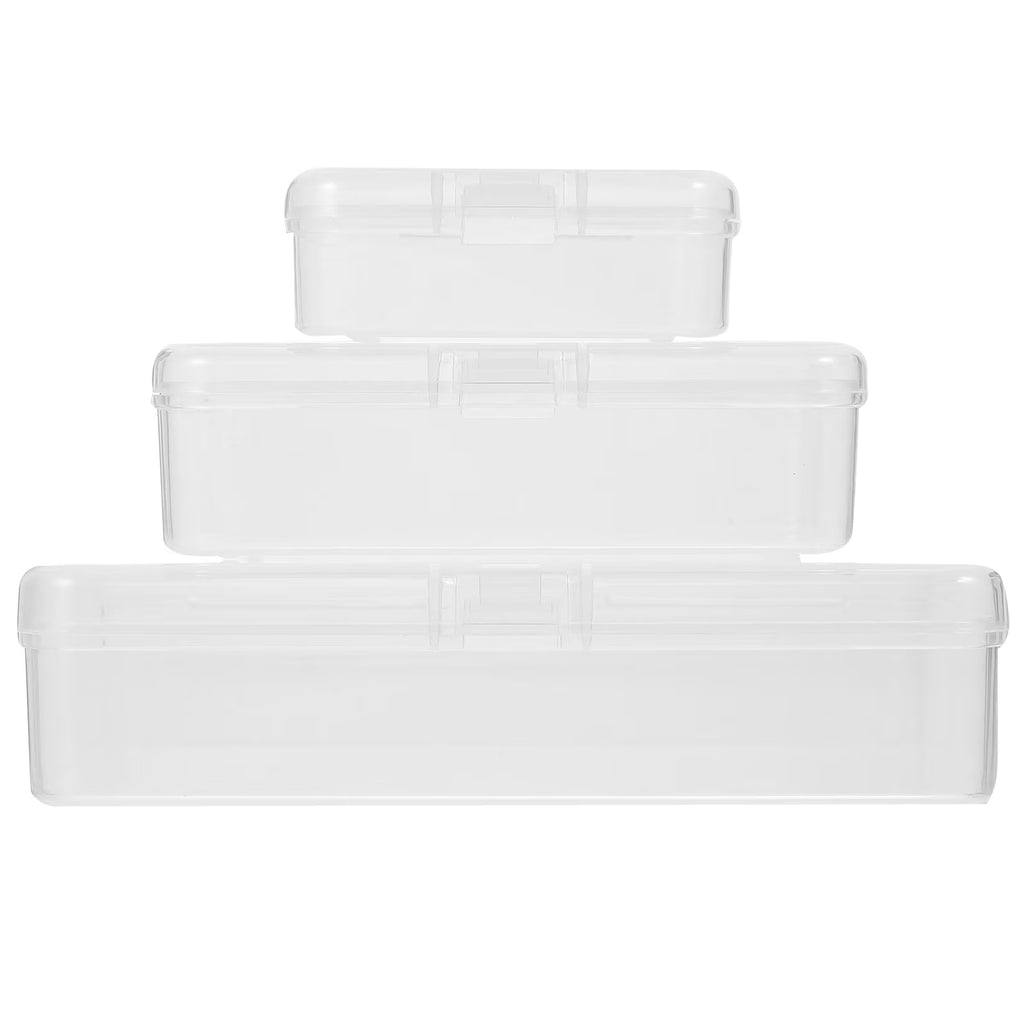 28 Pcs Plastic Storage Baskets with Lids M34982