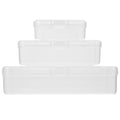 28 Pcs Plastic Storage Baskets with Lids M34982