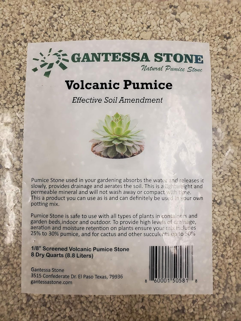 8 Quarts Gardening Pumice Soil Amendment U70200