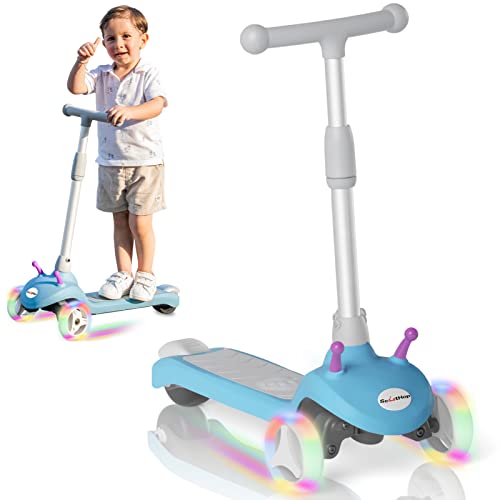 3 Wheel Electric Scooter with Flashing LED Wheels P910083