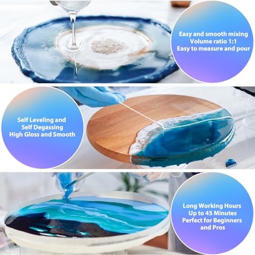 16OZ Crystal Clear Epoxy Resin Kit U88021