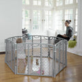 6-Panel Cool Gray Plastic Play Gate P147