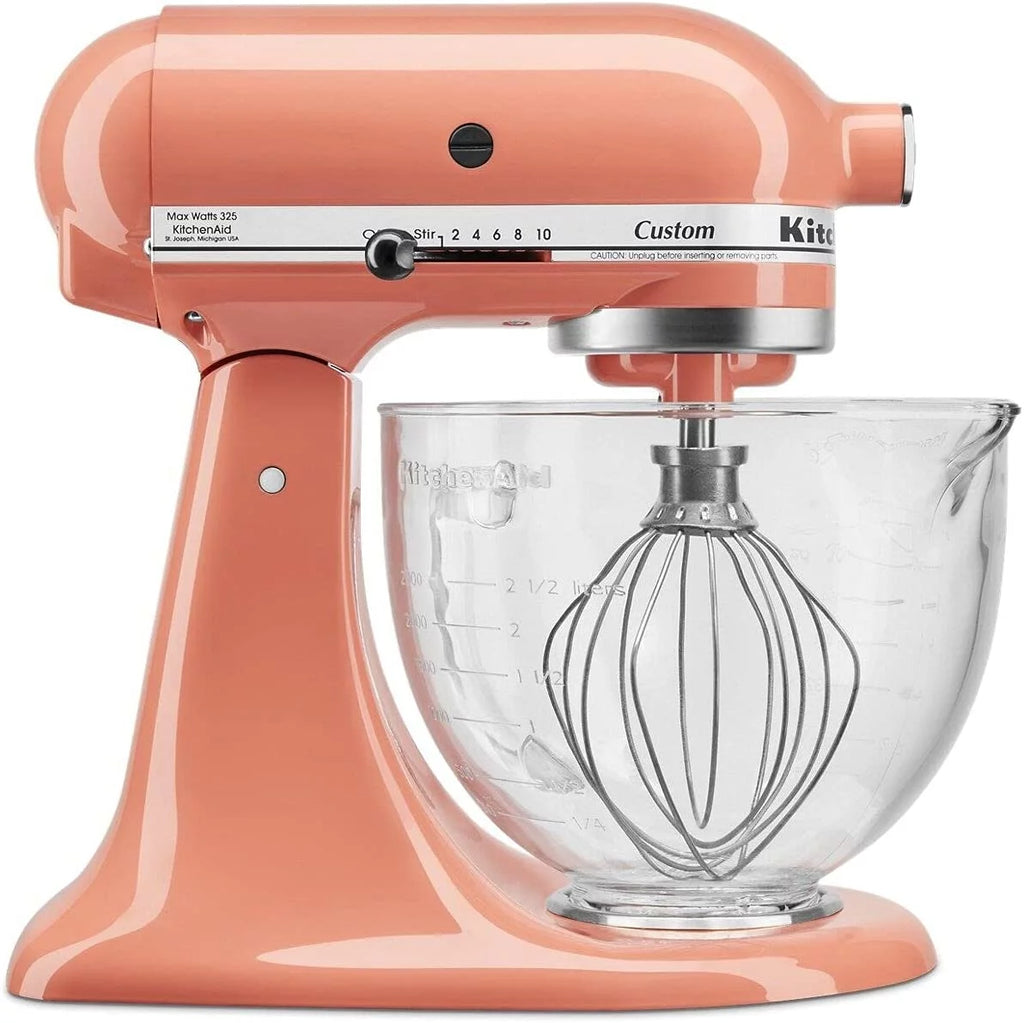 5-Quart Tilt Head Stand Mixer with Glass Bowl J36346
