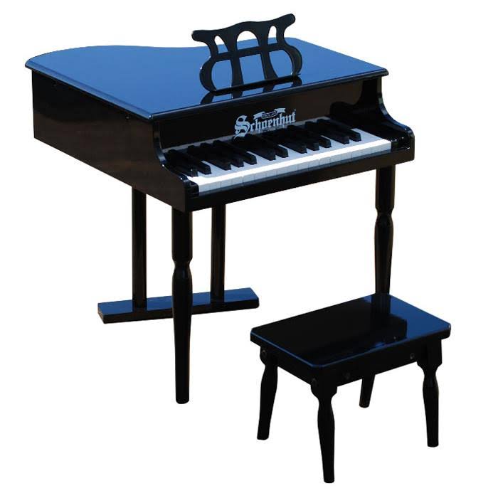 30 Key Pink Baby Grand Piano A1170
